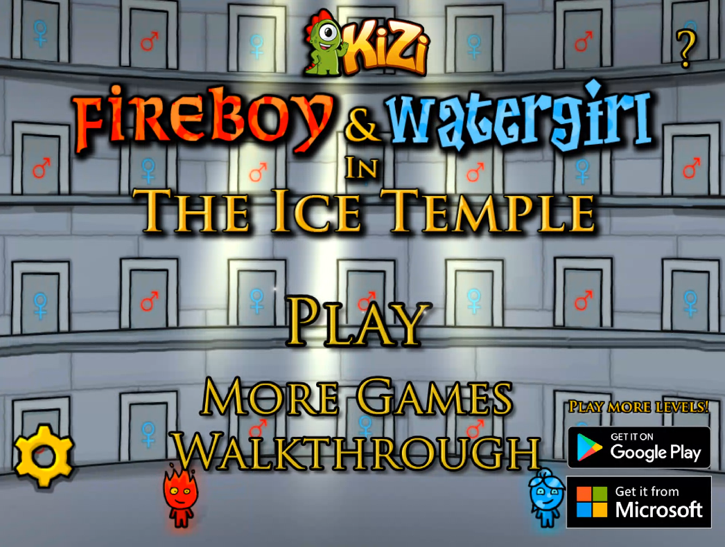 Fireboy & Watergirl in the Ice Temple