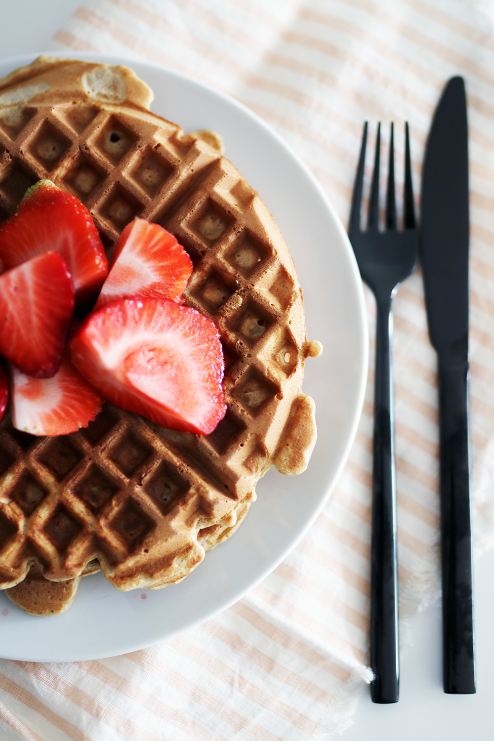 Food File DairyFree Protein Waffles Gaby Burger