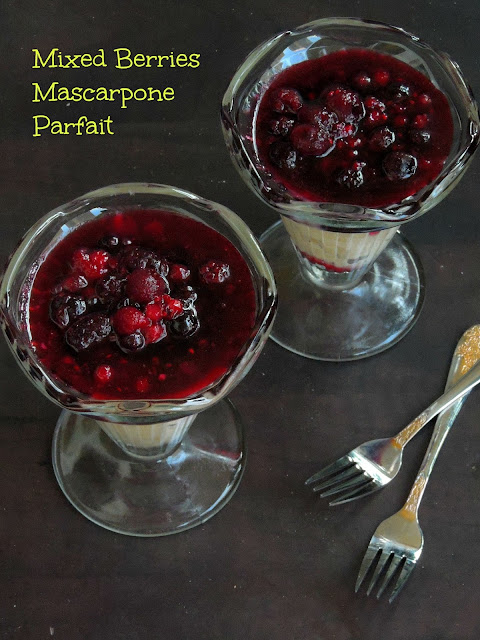 Mixed Berries & Mascarpone Parfait