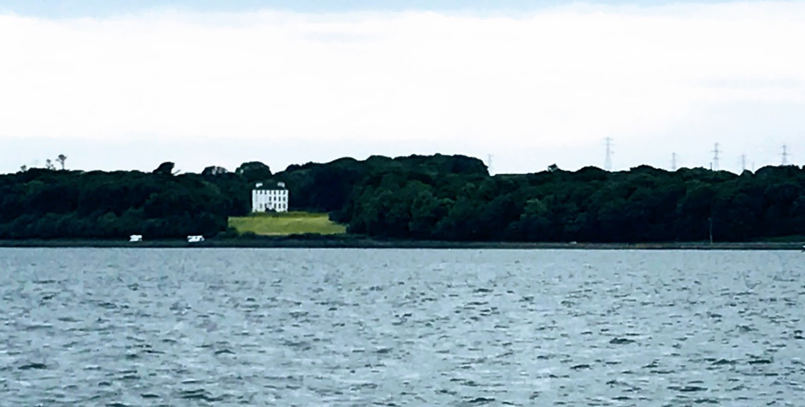 Patrick Comerford Catching glimpses of Tarbert House during an