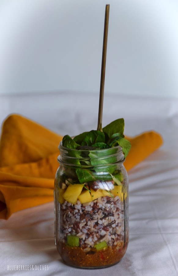 ENSALADA EXÓTICA EN TARRO