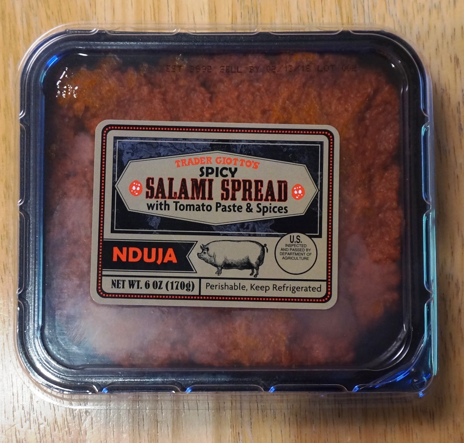 Exploring Trader Joe's Trader Joe's Spicy Salami Spread With Tomato