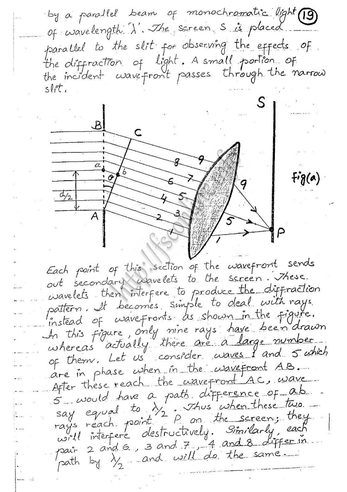 Physics Practicals CHAPTER 9 (PHYSICAL OPTICS)