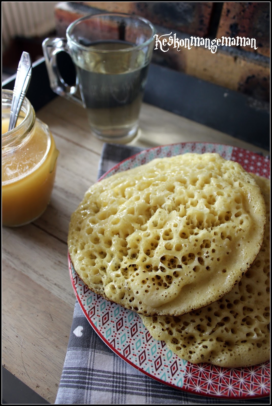 Keskonmangemaman? Baghrir ou crêpes mille trous express au blender