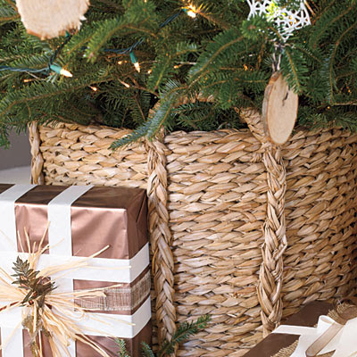 Christmas Tree basket