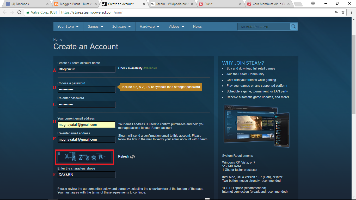 Verifying email address steam фото 75
