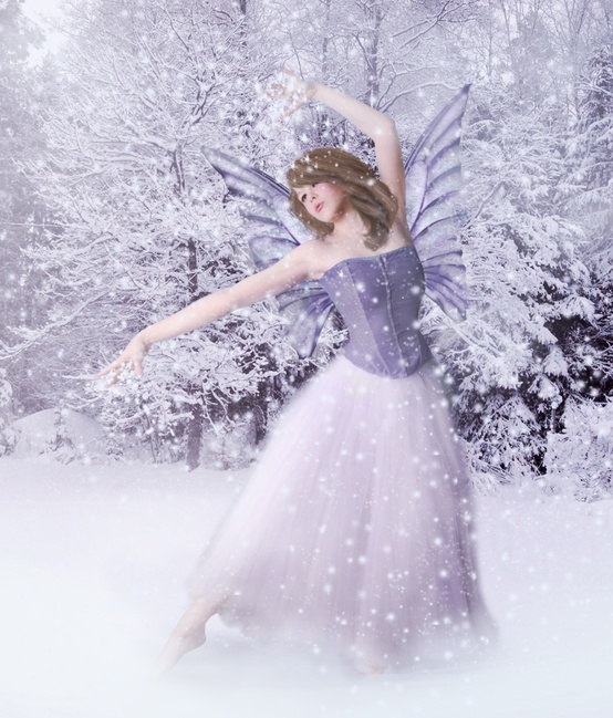 A Full Cup of Tea Dancing in the Snow