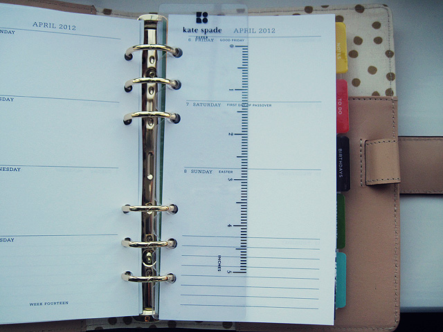 Paper Lovestory { a lifestyle blog from a university student about  stationery and organisation }: a Kate Spade agenda