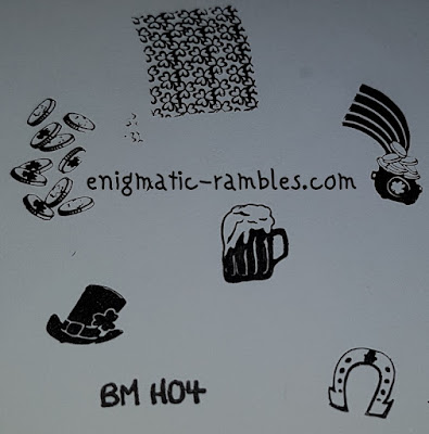 Stamping Plate Bundle Monster Holiday Collection H04 BMH04 Stamping-Plate-Bundle-Monster-Holiday-Collection-H04-BMH04