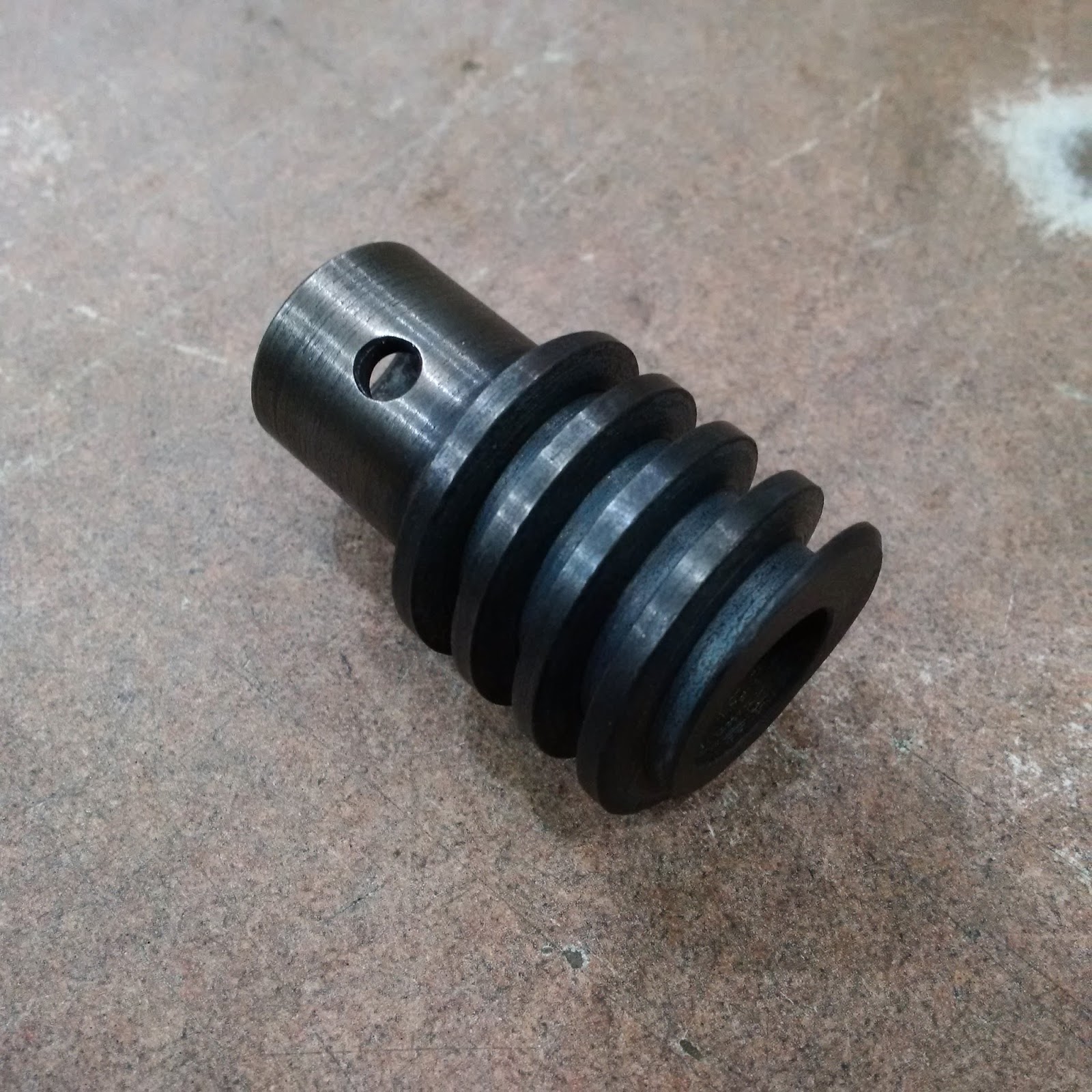 Another Day Another Project Worm And Worm Gear For My Metal Bandsaw