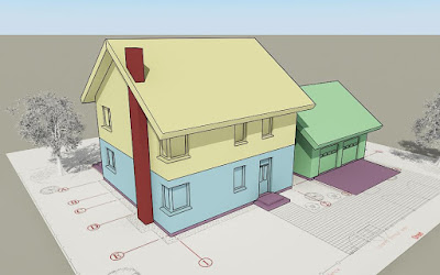 Autocad architecture house layout