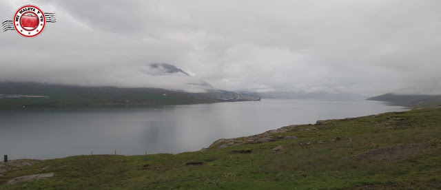 Fiordos del este en Islandia