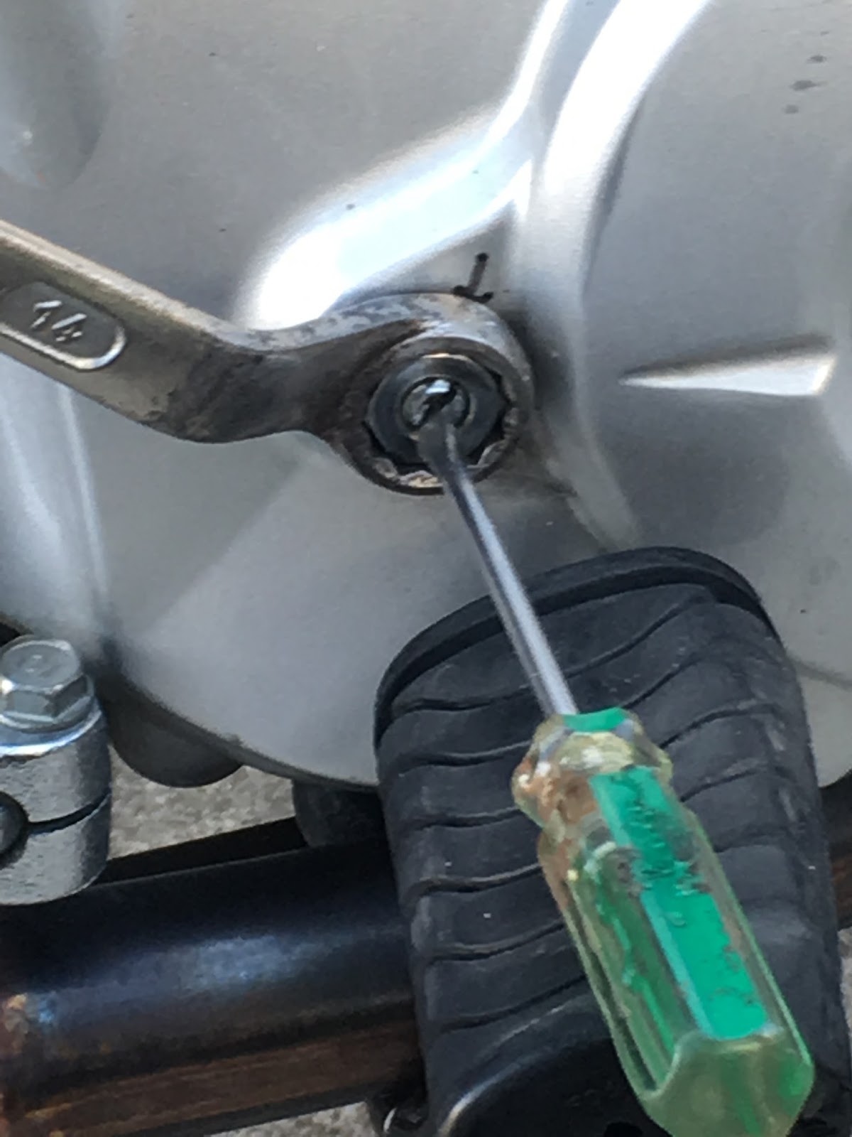 スーパーカブ110ja07 クラッチ調整