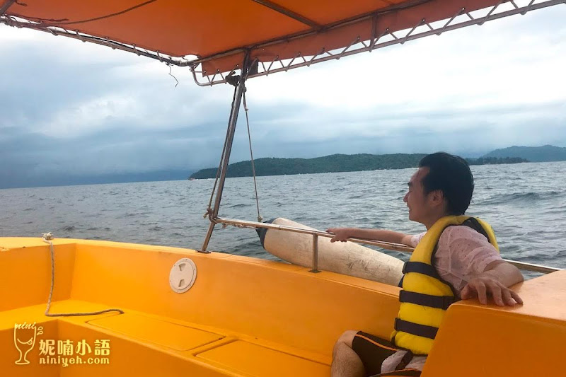 【沙巴跳島推薦】沙比島 & 馬奴干島。拖曳傘、香蕉船水上活動初體驗
