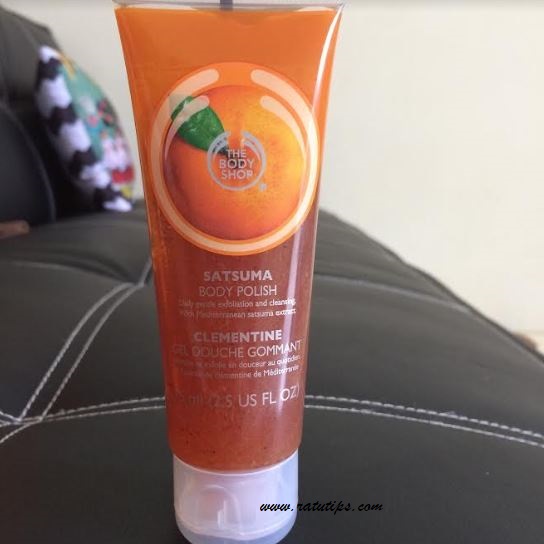 Review Paket Perawatan Tubuh The Body Shop Satsuma Orange, Wangi Banget