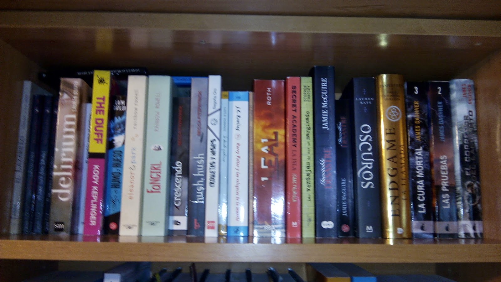 Libros y más libros BOOKSHELF EN ESPAÑOL (PARTE 1)