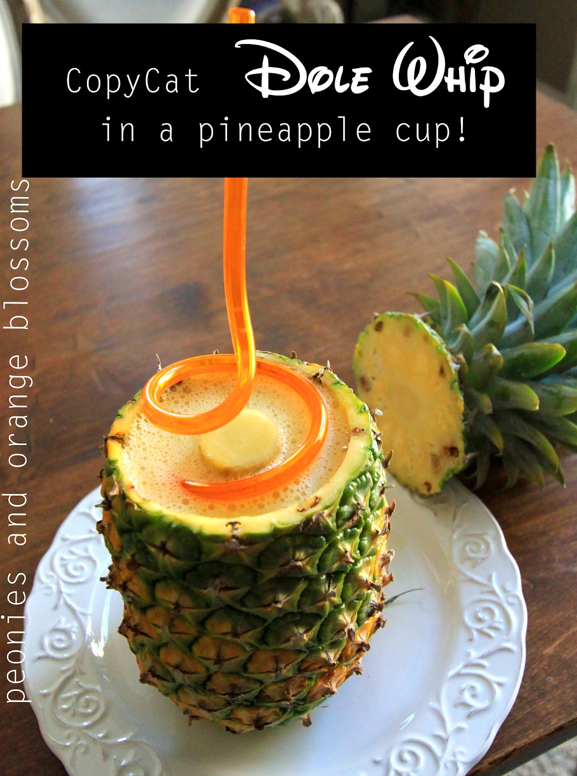 Copycat Dole Whip with DIY Pineapple Party Cups!