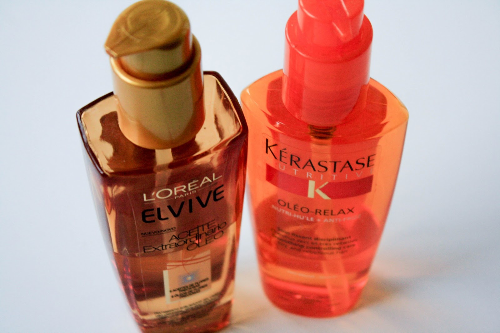 Sérum: L'Oreal Elvive Aceite Extraordinario vs. Kérastase Oléo Relax