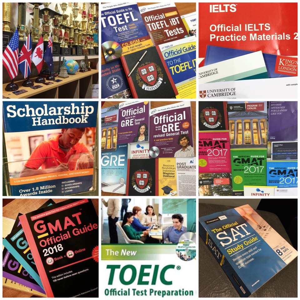PUSAT PERSIAPAN TES TOEFL, IELTS, GMAT, GRE, SAT, TOEIC • KONSULTASI ...