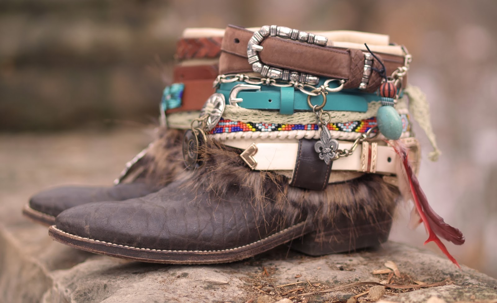 TheLookFactory: My reworked vintage boho boots