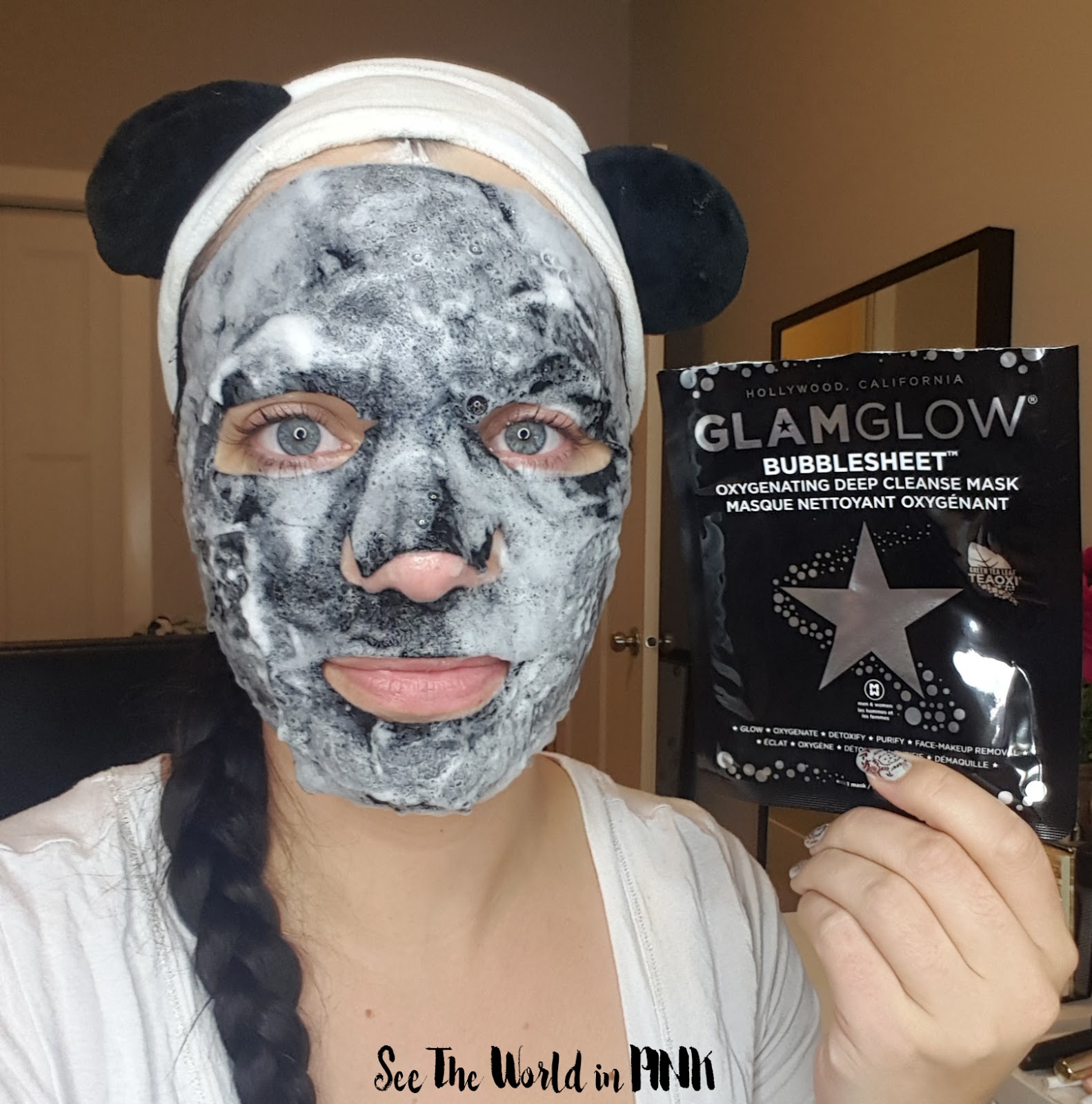 Skincare Sunday - GlamGlow BubbleSheet Oxygenated Deep Cleanse Mask 