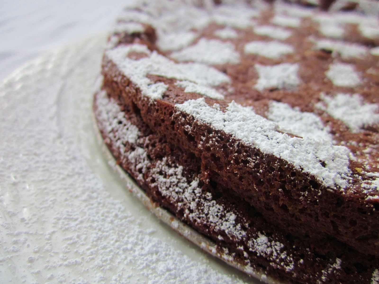 Dimples &amp; Delights: Chocolate Almond Souffle Torte