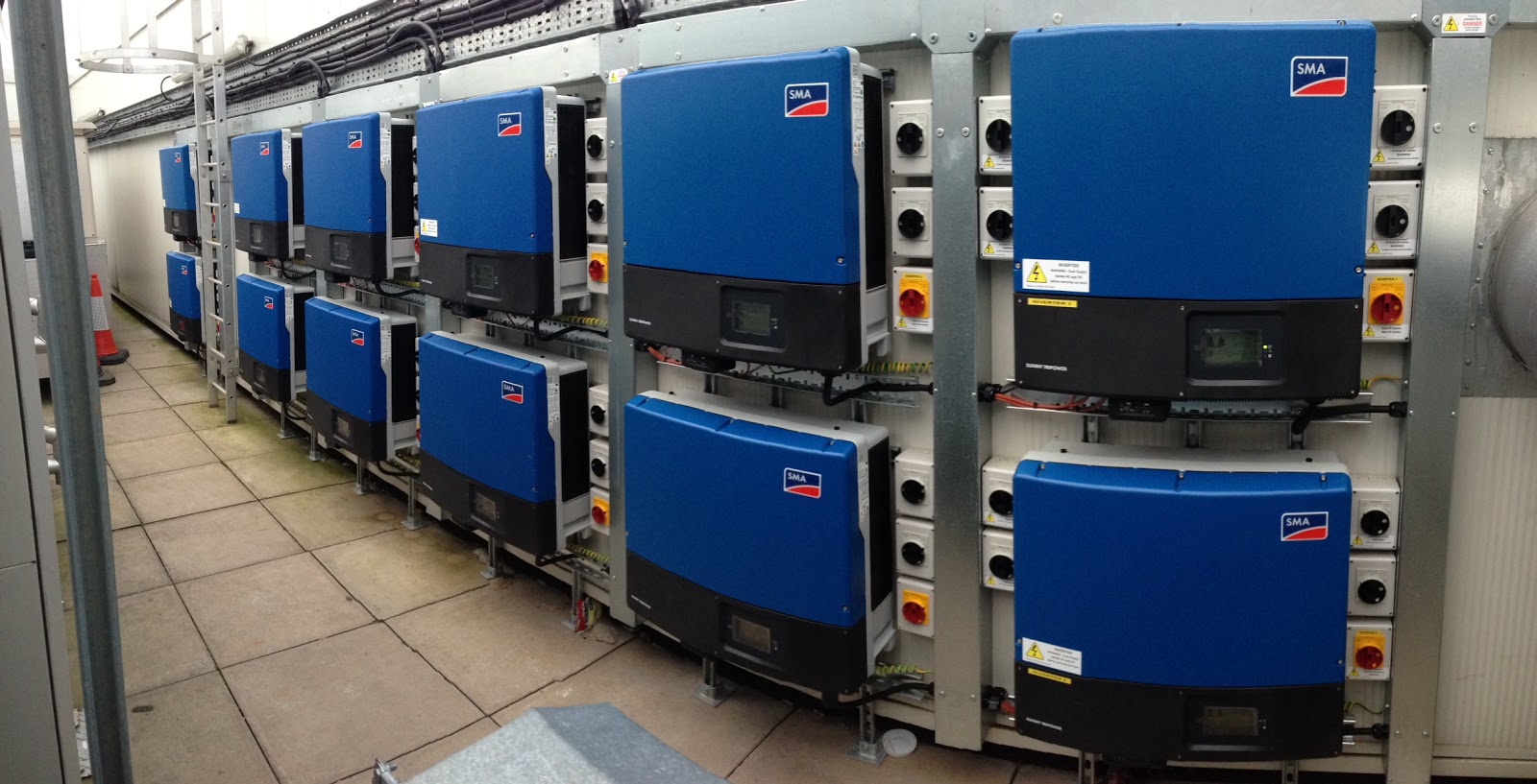 Latest Installations: 200 kWp Solar Panel installation using 836x HJ
