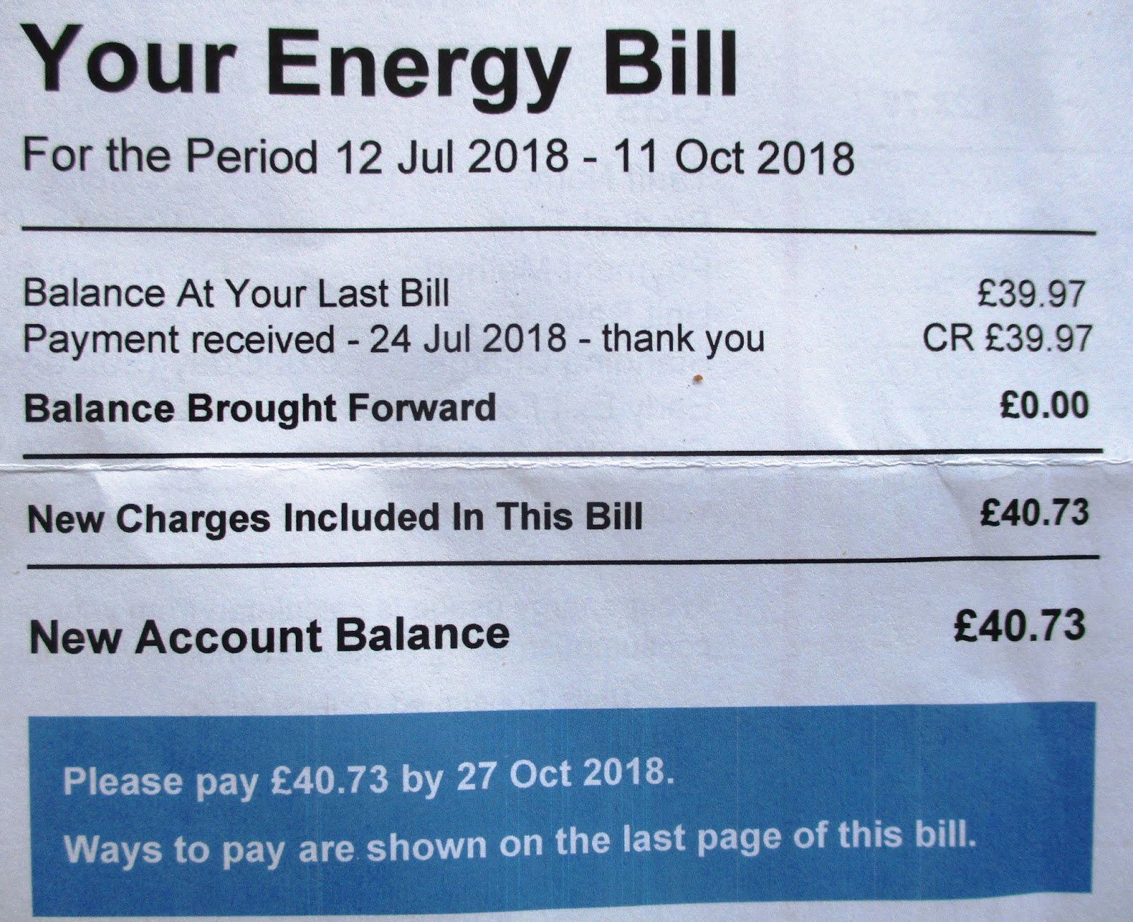 Love my life Happy with my utilities bill.