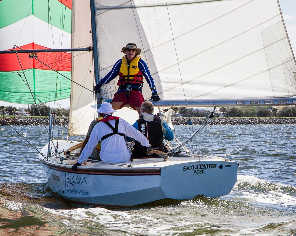 Sailing at the Port Curtis Sailing Club, Gladstone, Queensland: Sprint ...