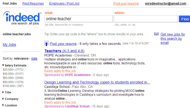 Where and How to Find Online Teaching Jobs (Part 1)