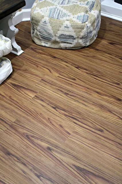 Allure vinyl flooring in Teak