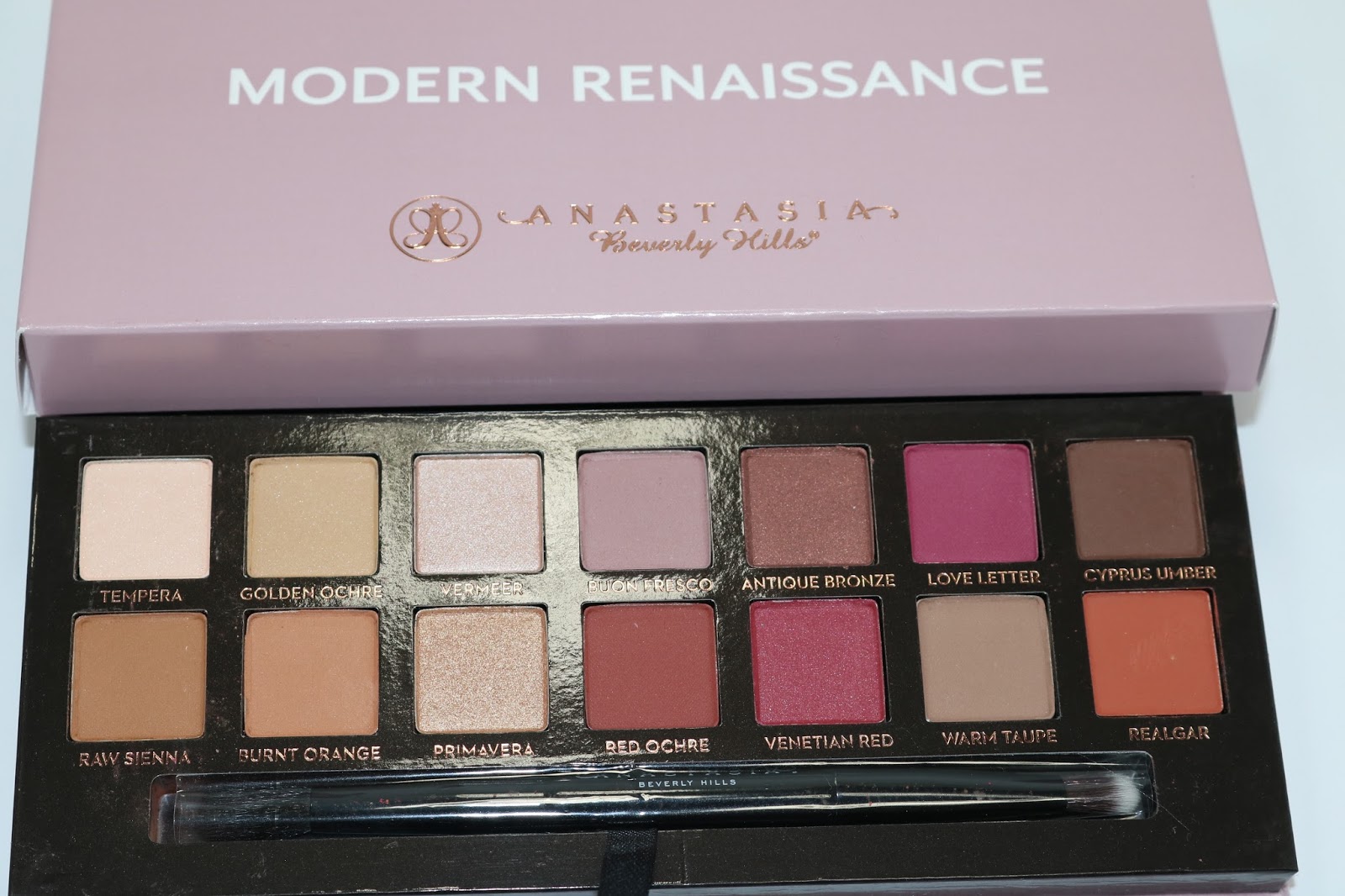 Anastasia Beverly Hills Modern Renaissance Palette Swatches, Makeup ...