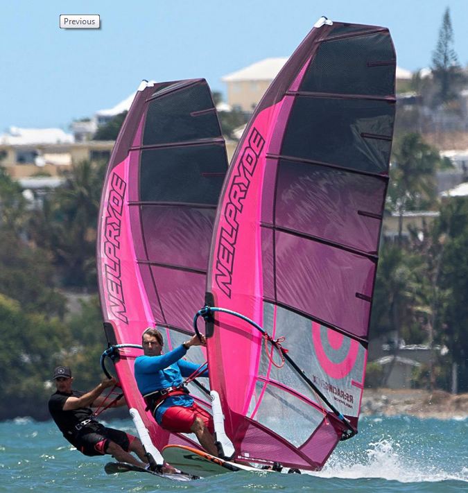 Phil's Windsurfing Blog Two new Race Sails and a Foil Test Site