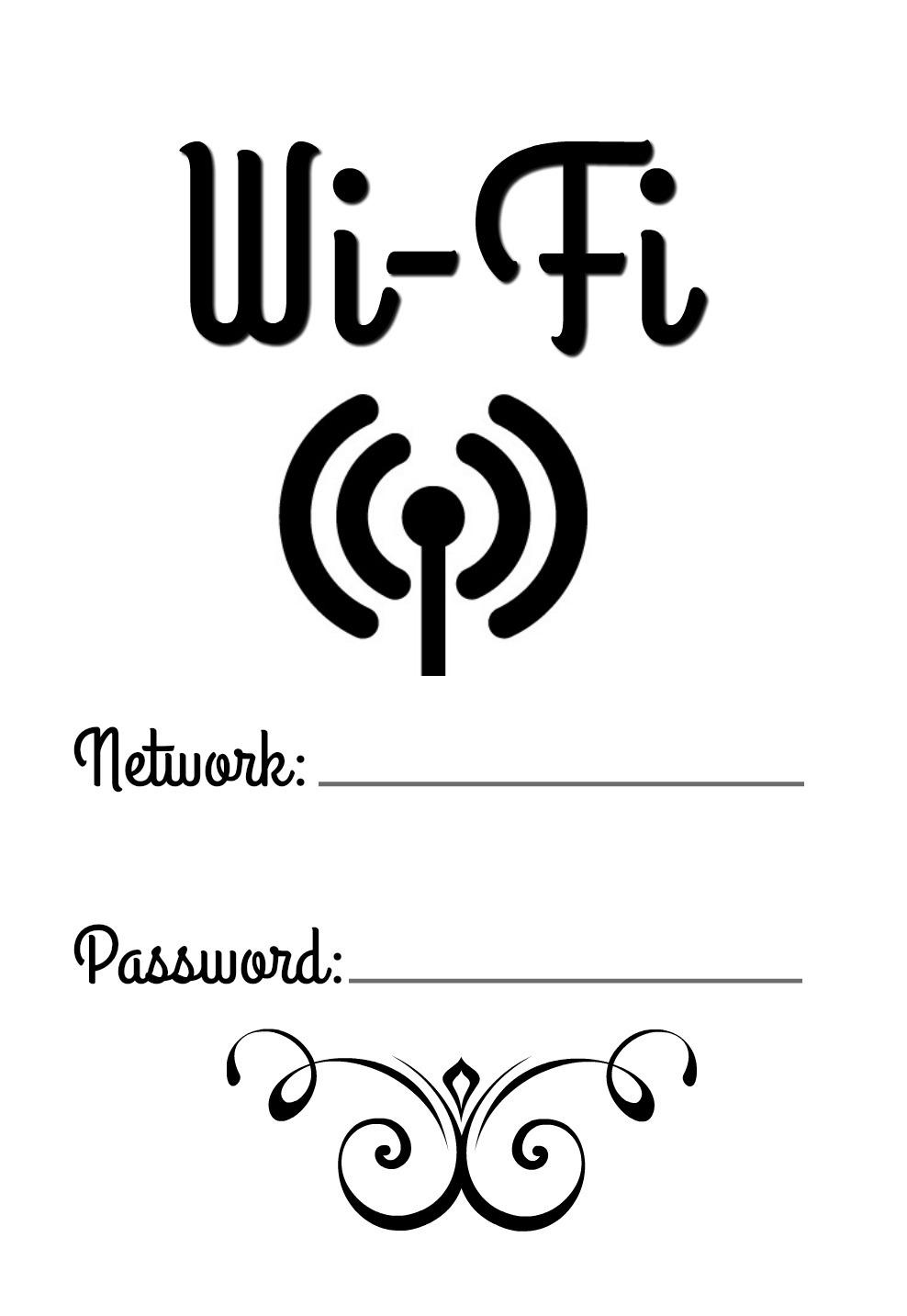 Skriv ut din Wi-Fi bild!