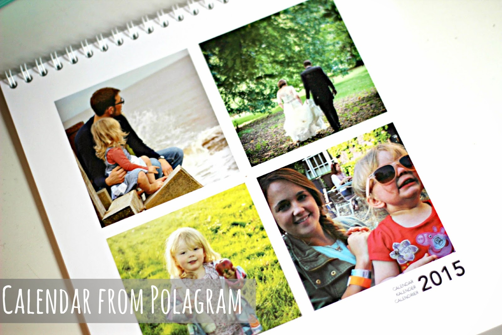 Calendar from polagram using instagram pictures