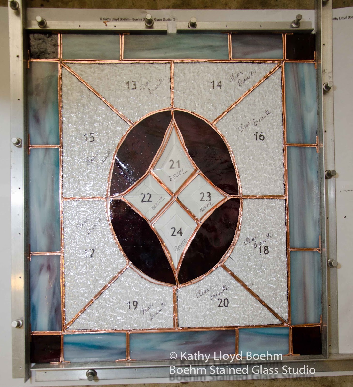 Boehm Stained Glass Blog Custom Stained Glass Window for Door Insert