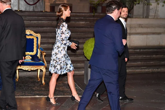 King Gustaf, Queen Silvia, Crown Princess Victoria, Prince Daniel, Prince Carl Philip, Princess Madeleine and Christopher O'Neill attended a concert held by Swedish Royal Opera on the occassion of 70th birthday of King Gustaf