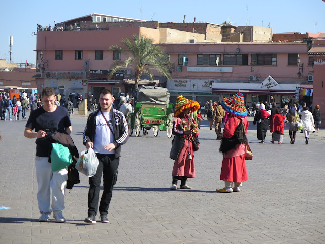 Plaza de la Jemaa el Fna en Marrakech