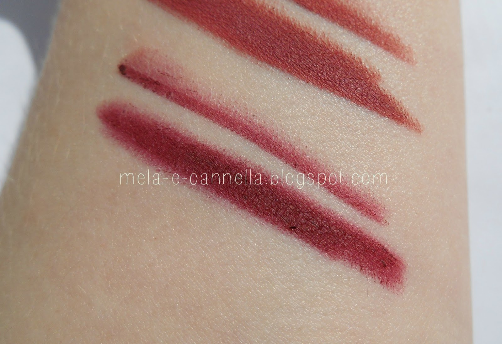 melaecannella Farmasi lip pencil 219