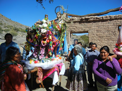 der heilige Isidor beim Fest in Quiriza 