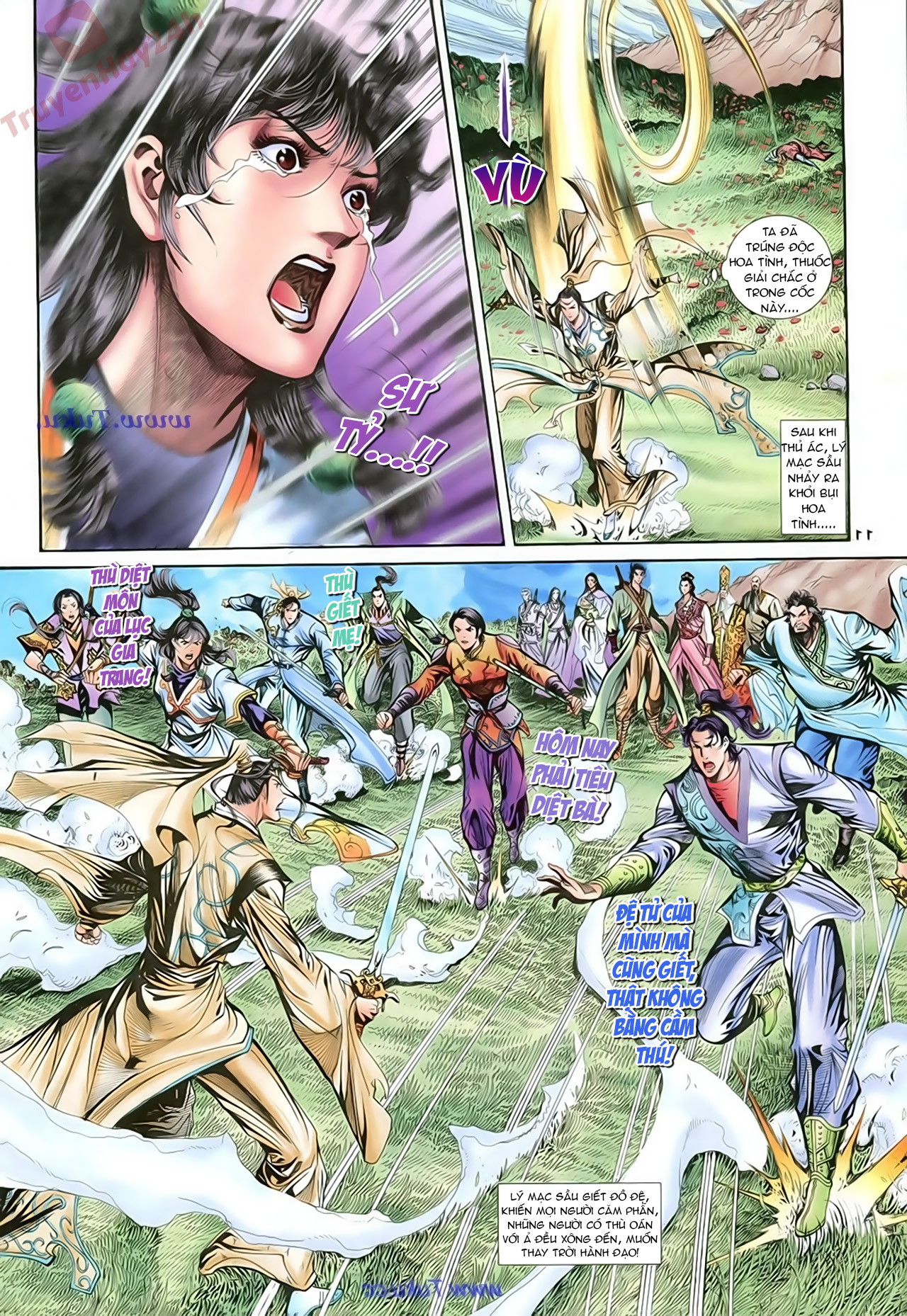 Thần Điêu Hiệp Lữ chap 64 Trang 11 - Mangak.net Thần Điêu Hiệp Lữ chap 64 Trang 11 - Mangak.net