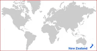 image: New Zealand Map Location