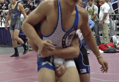 Wrestling Bulge Grab