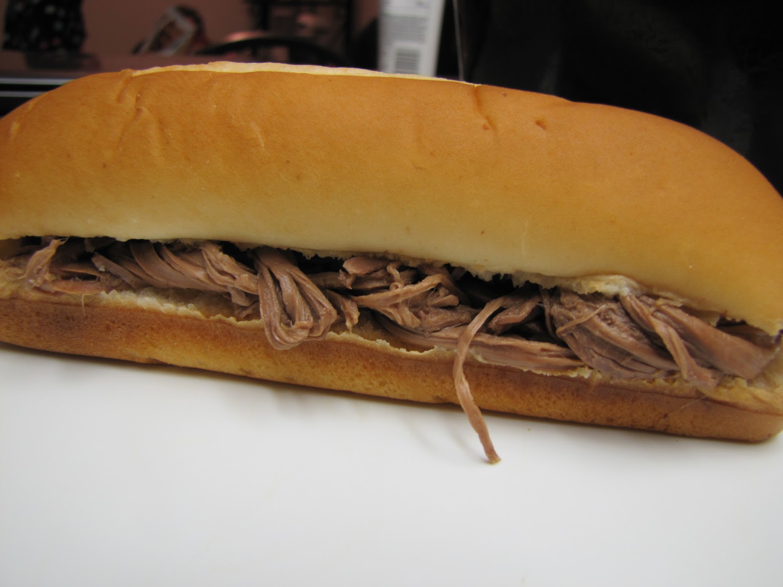 EatYourHeartOut Slow Cooker Easy French Dip Sandwiches