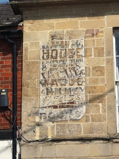 Ghost sign in West Lavington, Wiltshire