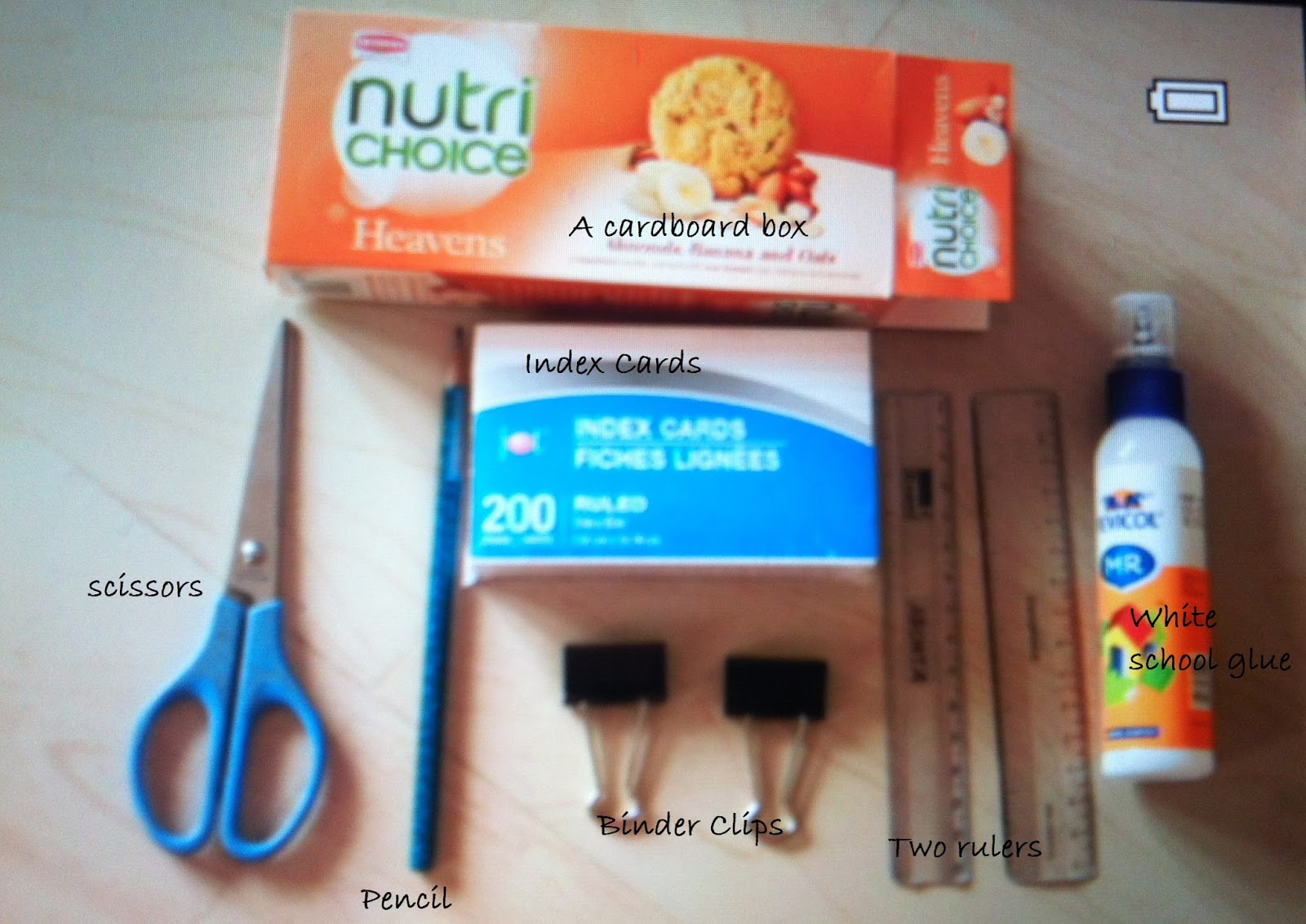 Get Creative Cereal box Notepad