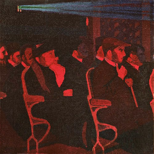 British Art Malcolm Drummond, In the Cinema, 1913