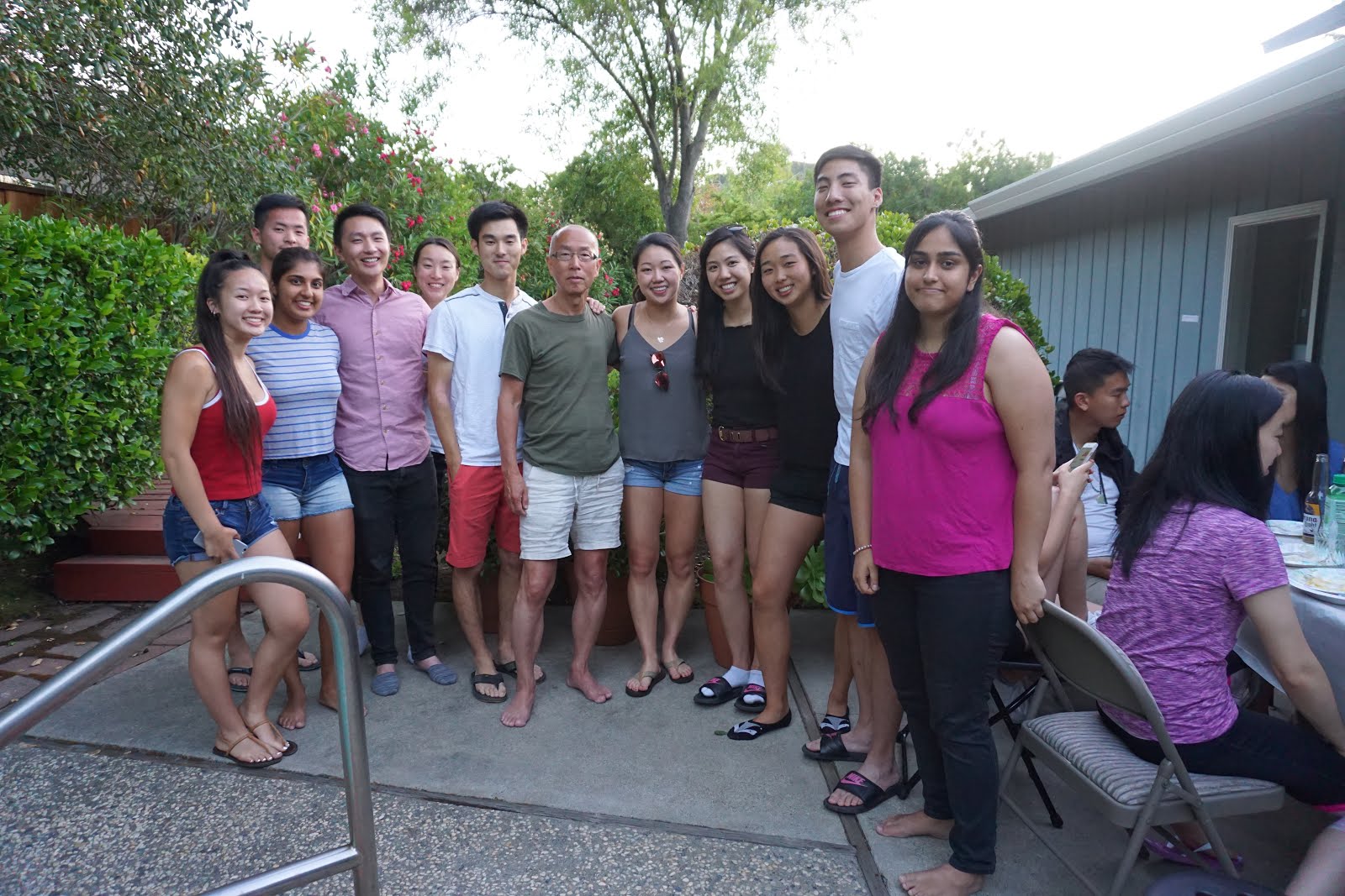 2018 Summer party at Erica's