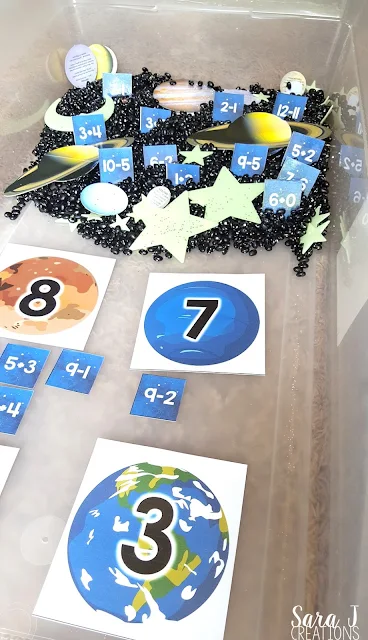 Sensory Bins for big kids is a great gift idea to bring sensory activities to kids in kindergarten and older. Combine it with some letter, number and sight word practice for an extra educational boost!