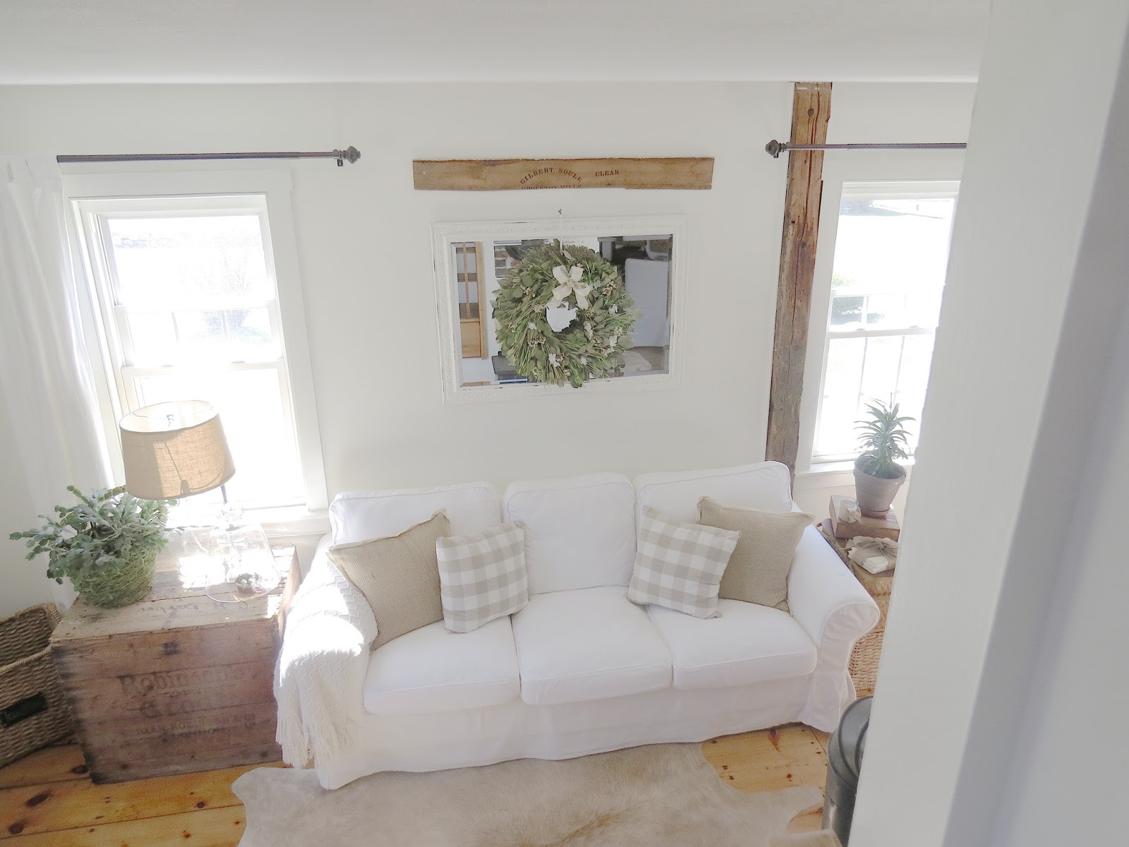 The Long Awaited Home Quieting the Living Room for the Warmer Months